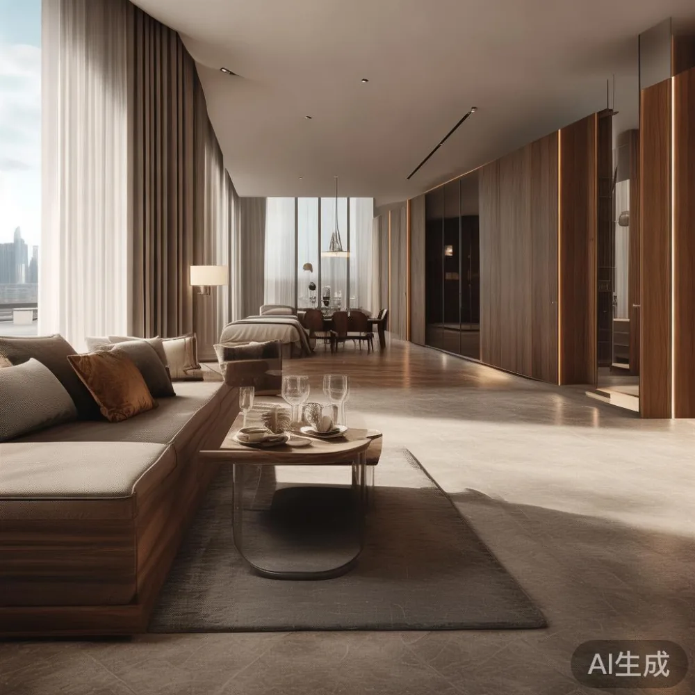 مجلس فاخر في دبي بتصميم حديث
